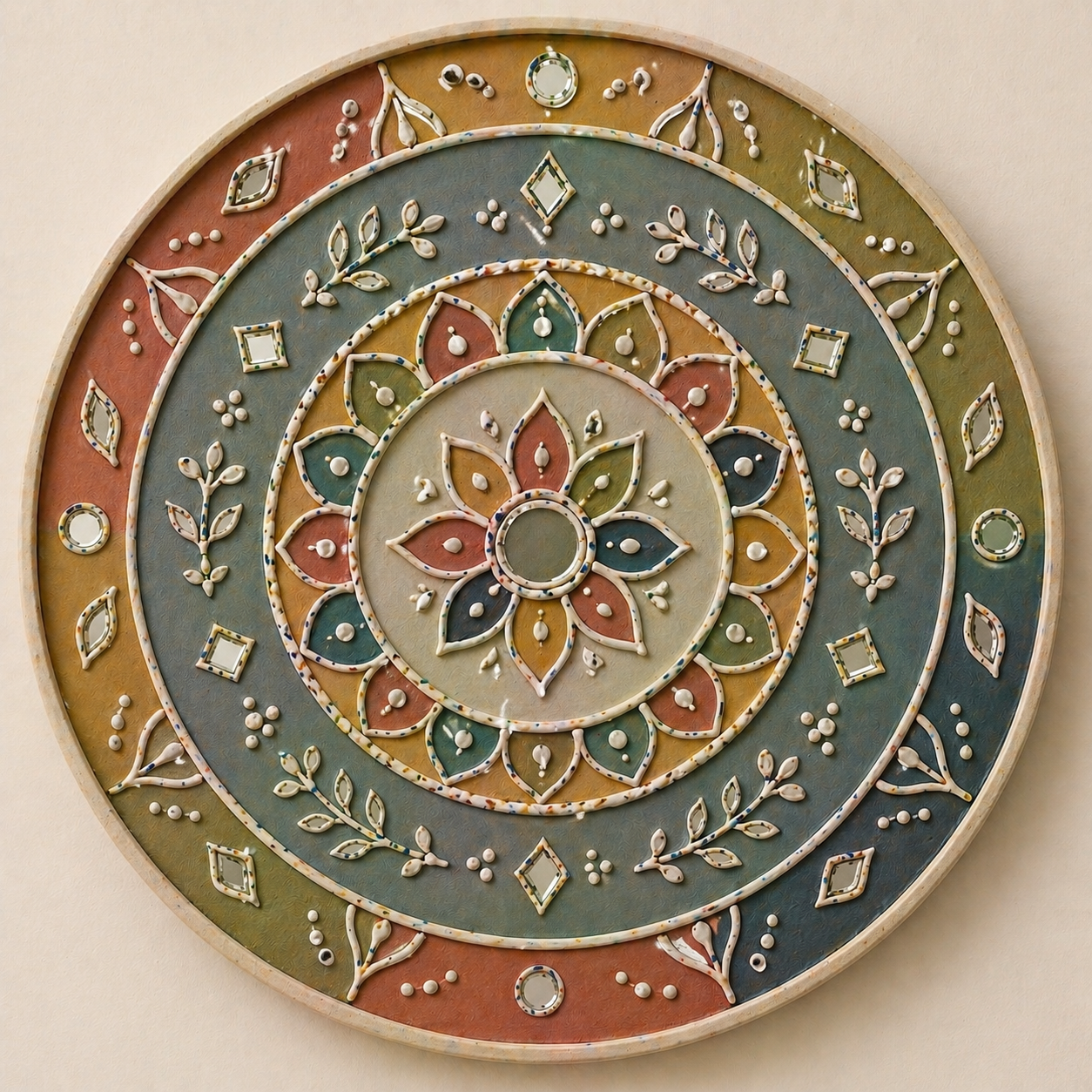 Handmade Lippan Work
