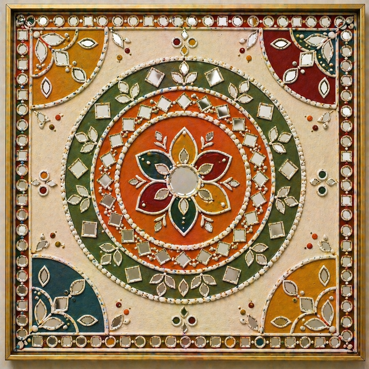 Traditional Lippan Work