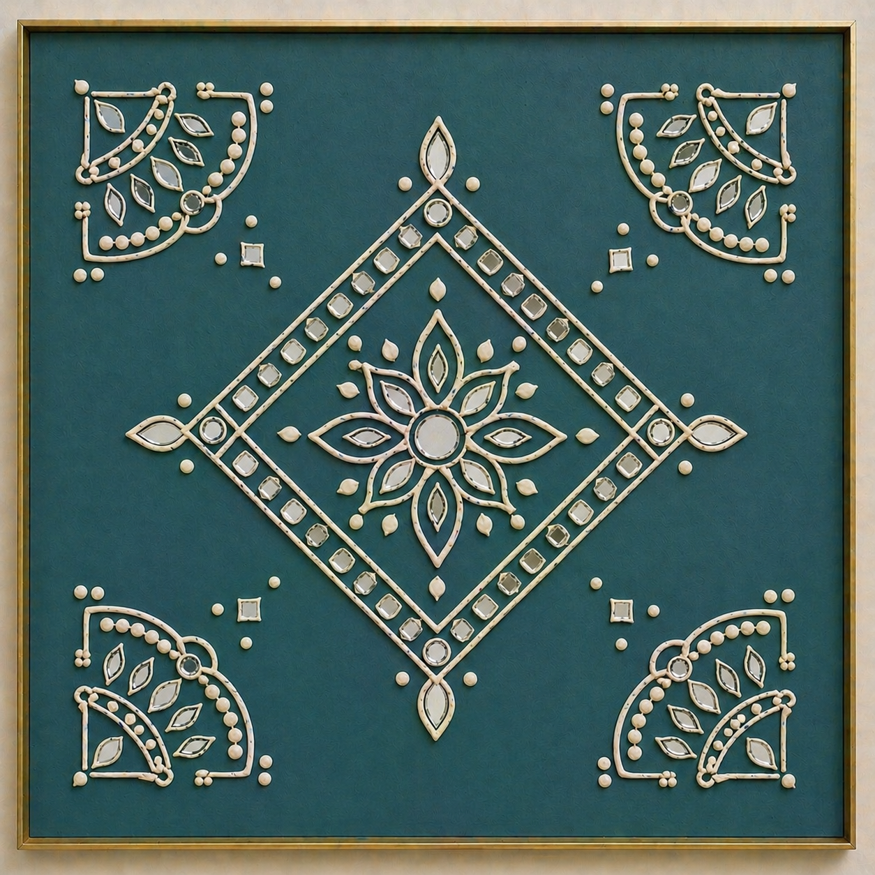 Handmade Lippan Art