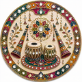 Handmade Lippan Work