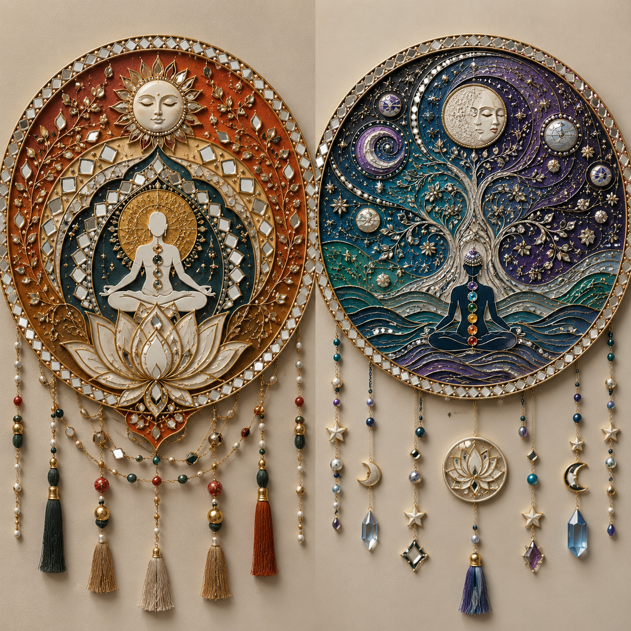 Handmade Lippan Work