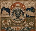 Handcrafted luxurious Lippan Work