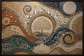 Luxurious Lippan Work