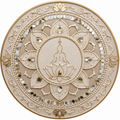Handcrafted Lippan Work