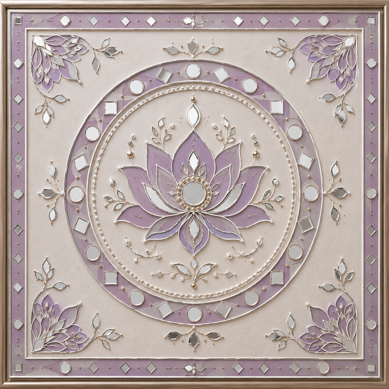 Handmade Lippan work